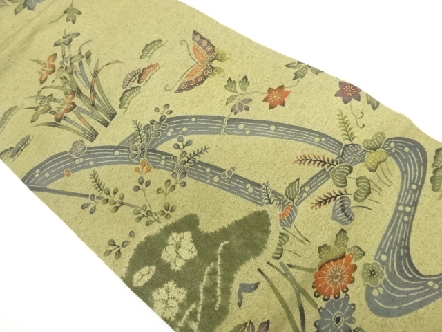 Japanese Kimono / Nagoya Obi Silk